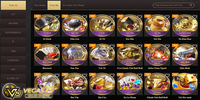 Casino Online Vegas79 – Sân Chơi Uy Tín Trải Nghiệm Đỉnh Cao